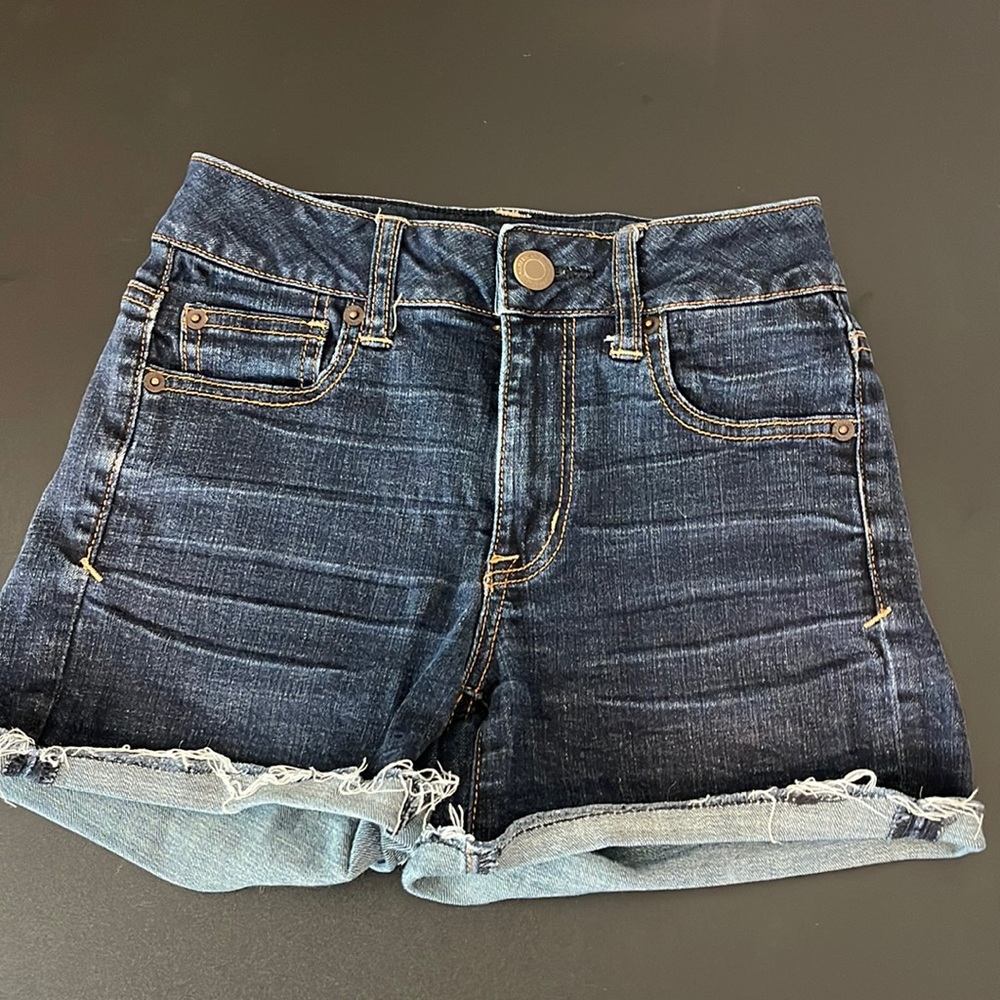 American Eagle Supper Stretch High Waisted shorts